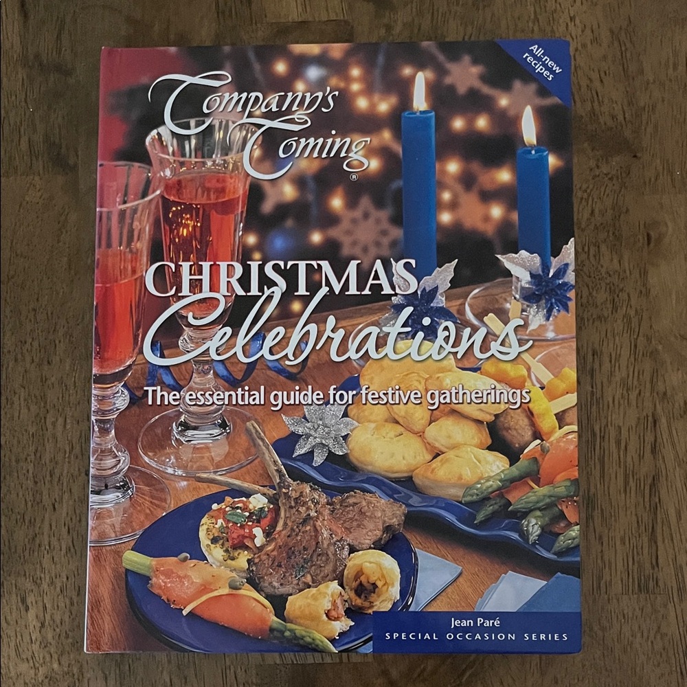 Cookbook: Company’s Coming Christmas Celebrations by Jean Pare - Holiday Recipes